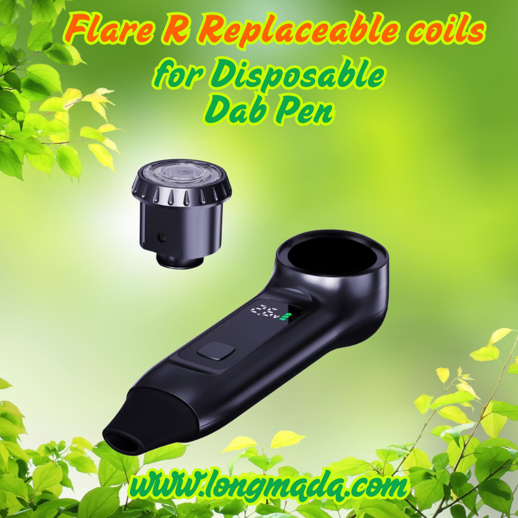 🔥 Flare R Disposable Dab Pen: Compact Power Meets Custom Control