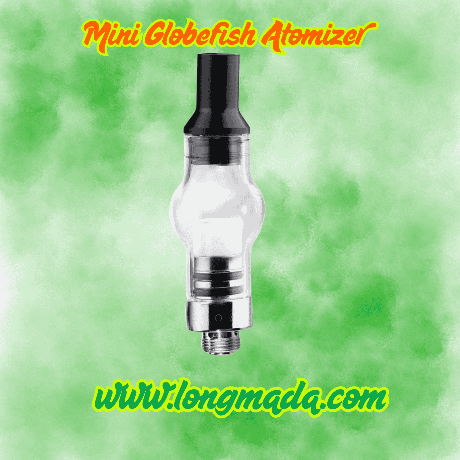 Longmada Mini Globefish Atomizer | Portable Ceramic Wax Vape