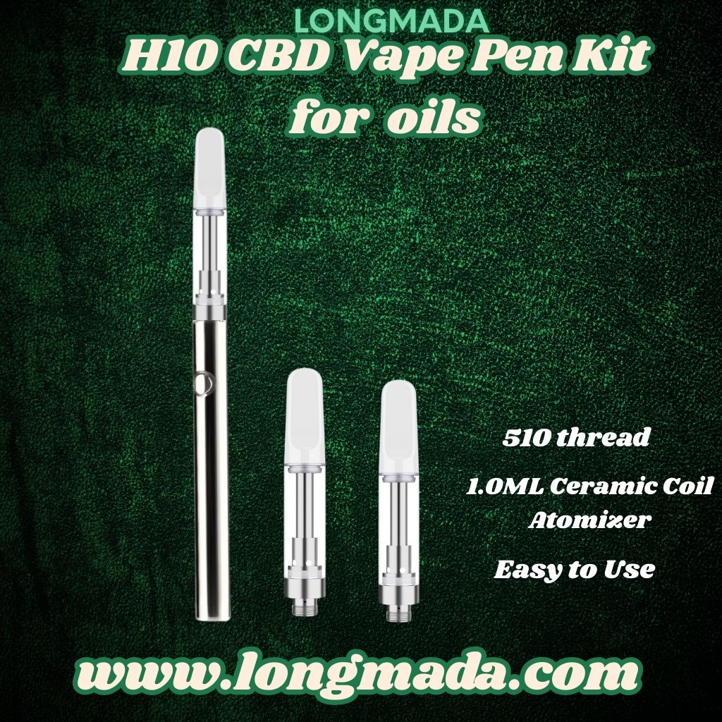 H10 CBD Vape Pen Cartridge Kit – The Ultimate CBD Vaping Experience