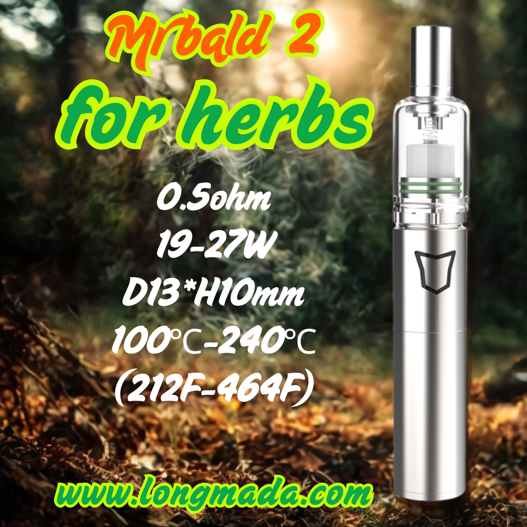 🔍 Honest Review: Mr. Bald II by Longmada – The Coil-less Herb Vaporizer You Didn’t Know You Needed