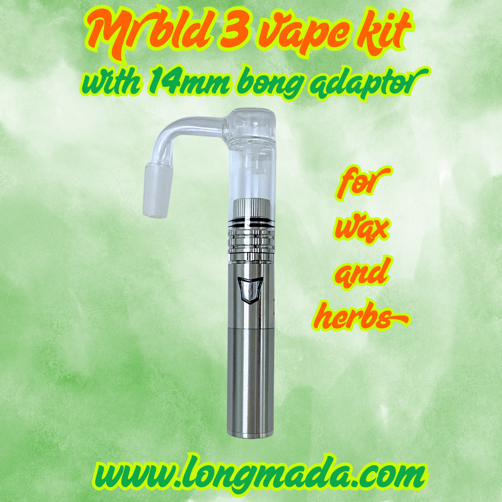 Mr Bald 3 portable vaporizer for dry herbs and concentrates
