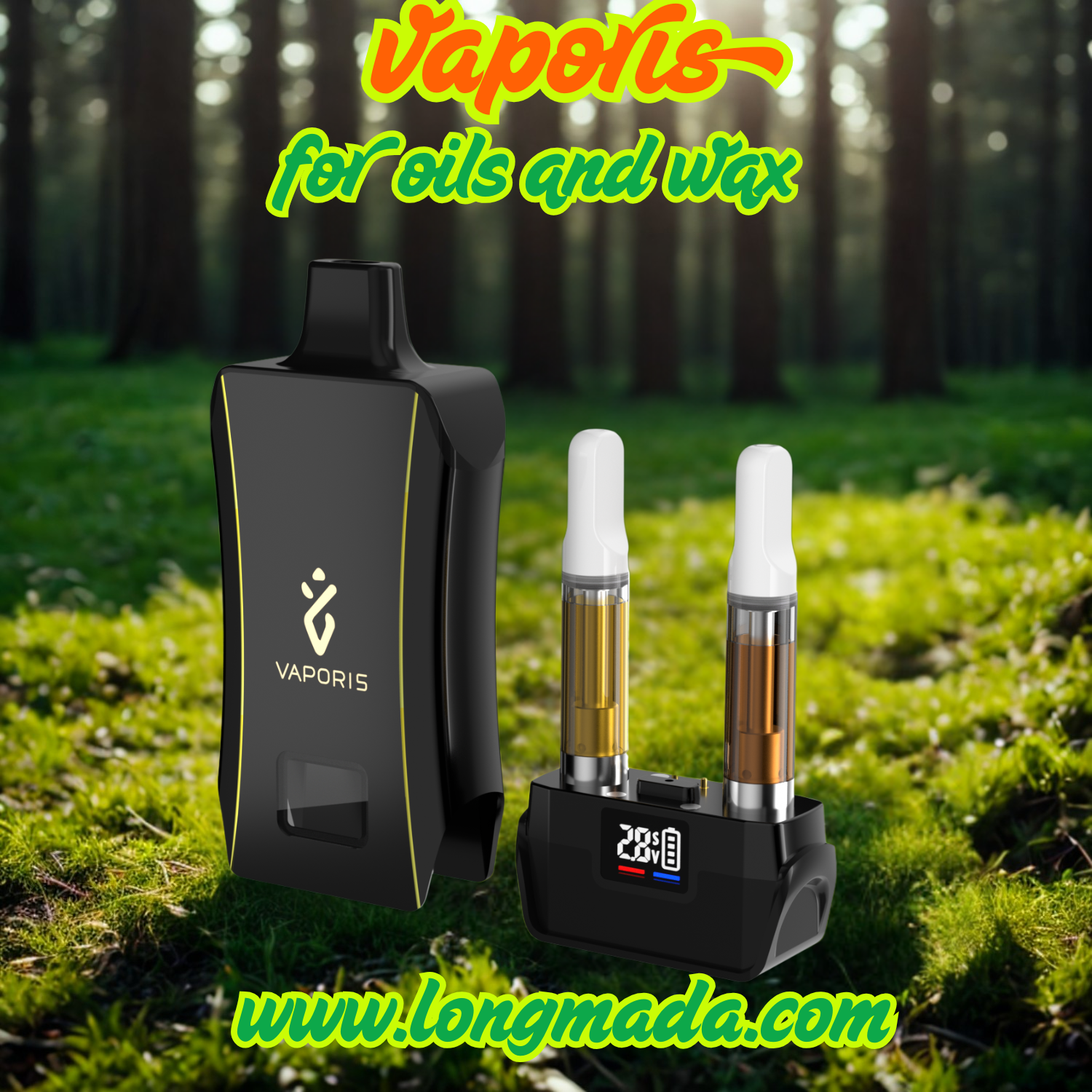 🔥 Discover the Future of Vaping with the New Longmada Hidden-Style Vaporizer