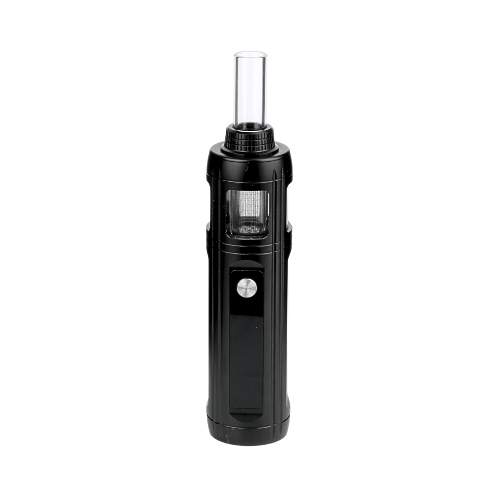 Longmada Crystal Pro Full Quartz Glass Dry Herb Vaporizer (1Kit)