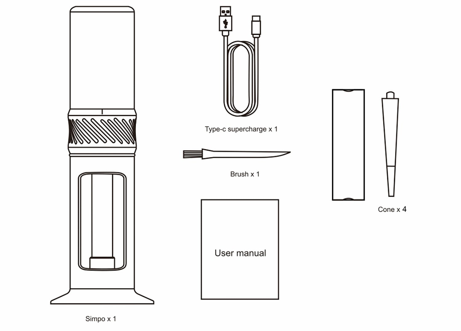 Longmada Electric Cigarette Grinder