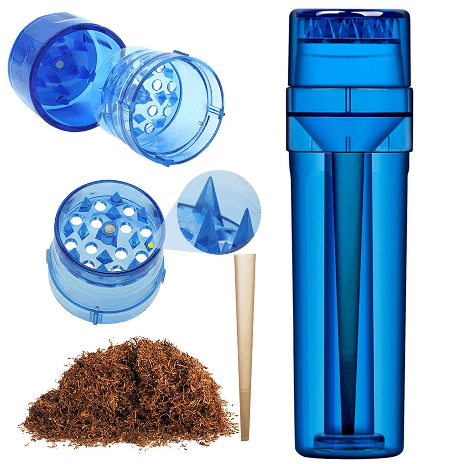 Longmada Plastic Cigarette Grinder