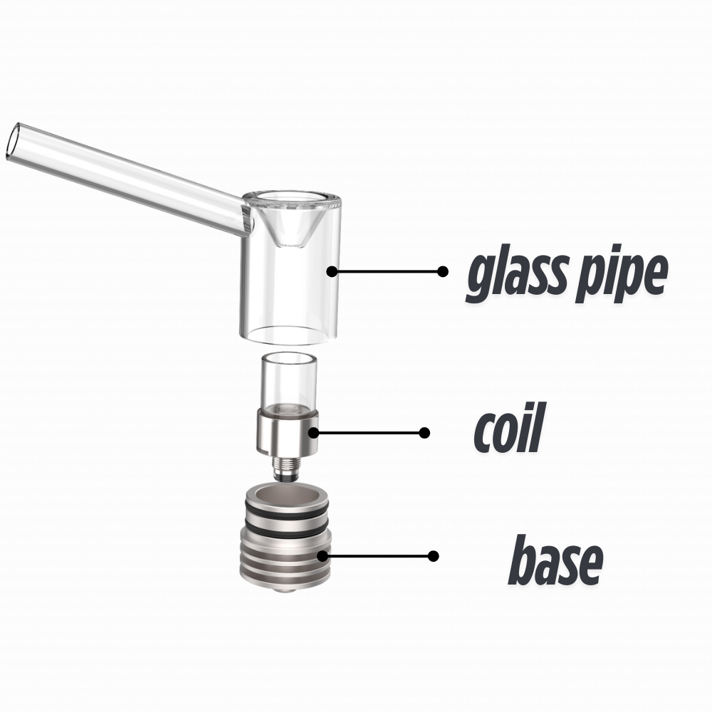 Longmada Motar I wax atomizer with quartz bucket