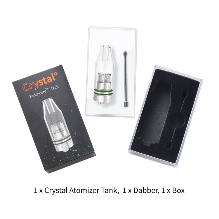 Longmada Crystal 360 Degree heating wickless quartz vapoizer with water filter