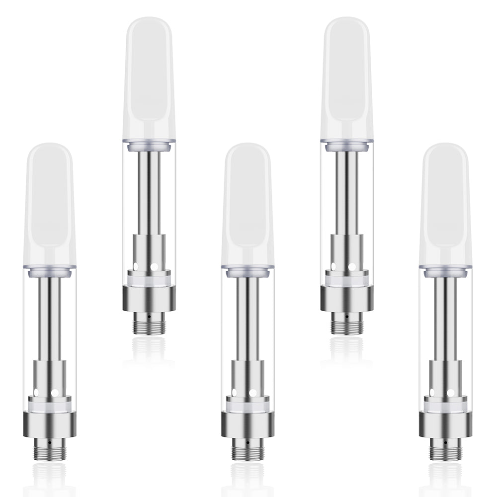 H10 ceramic CBD cartridge 510 thread 5-pack