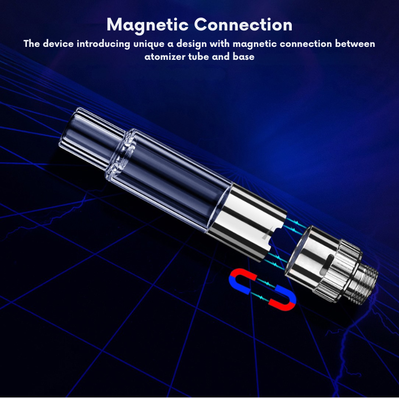 Compact oil cartridge vaporizer kit