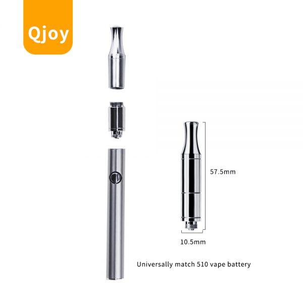 Longmada Qjoy Coil-Less Wax Cartridge Atomizer 1PCS