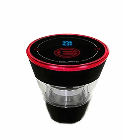 Rechargeable E-Head for Hookah Vape Pen Dual Tanks, Adjustable Heat & Display Rechargeable E-Head for Hookah Vape Pen Dual Tanks, Adjustable Heat & Display