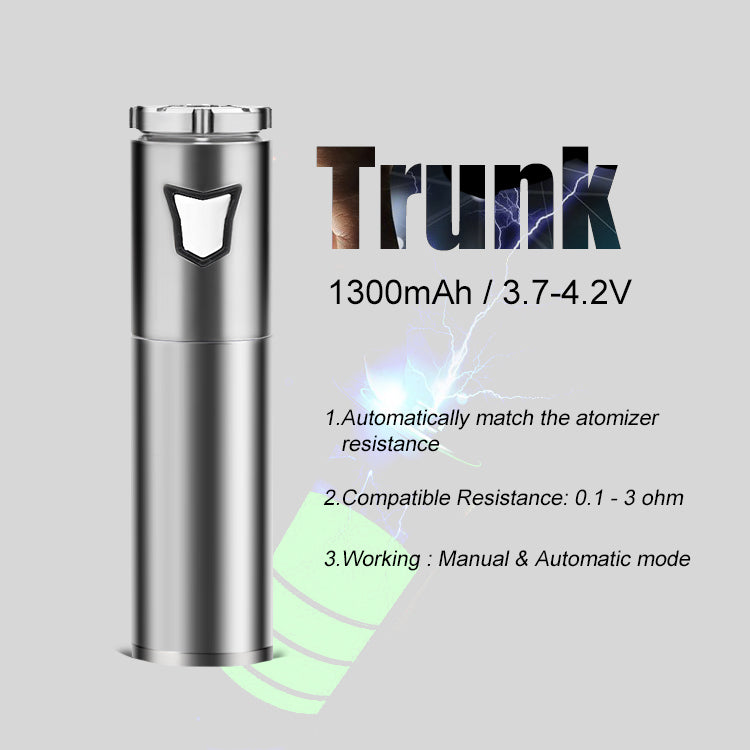 Trunk Subohm Vape Battery – 510 Thread Battery