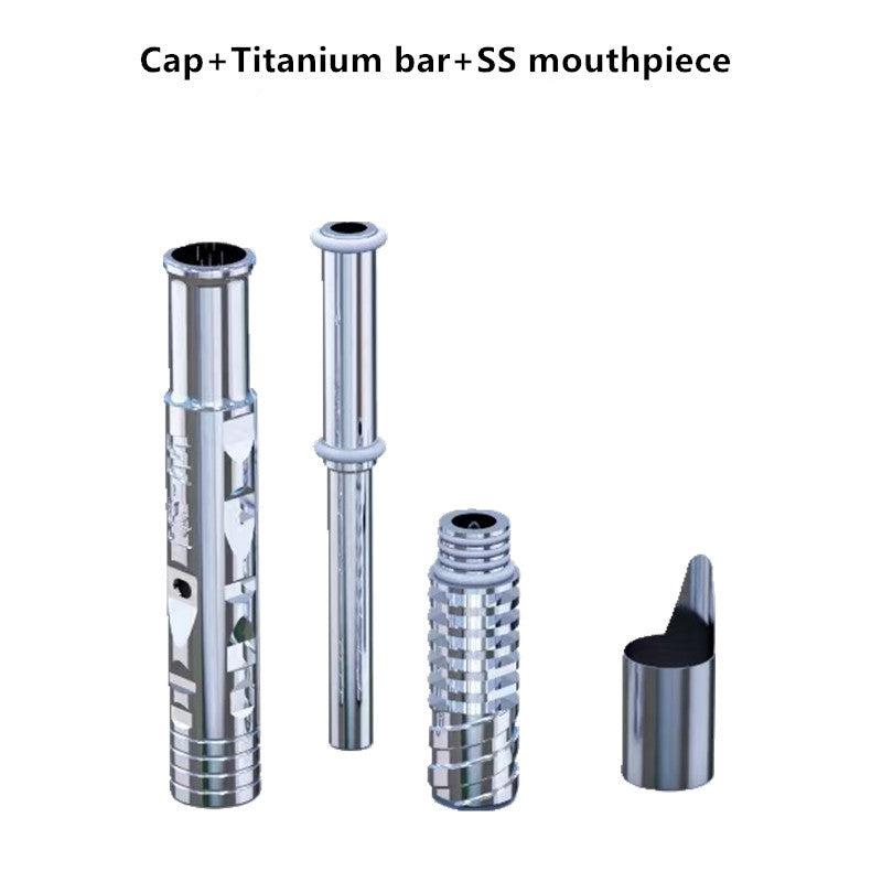 Longmada vape pen mouthpiece set with titanium bar