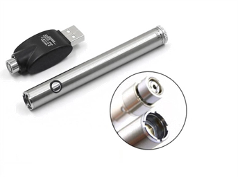 CBD Twist Battery – 350mAh Manual Vape Pen Battery, Adjustable Voltage