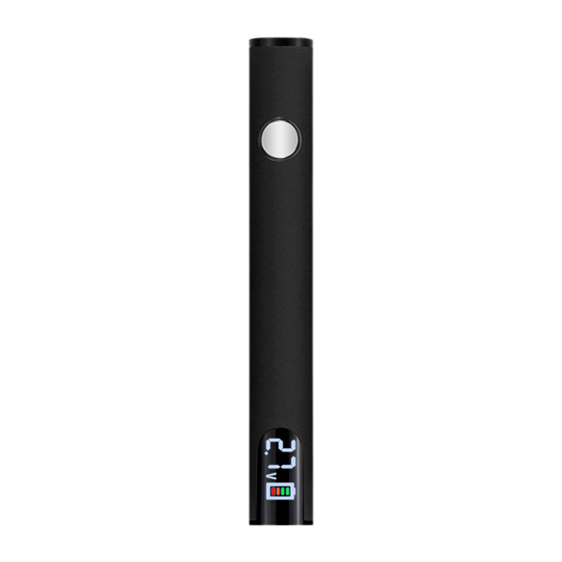 Longmada 14mm 650mAh 510 battery with LED digital display showing voltage