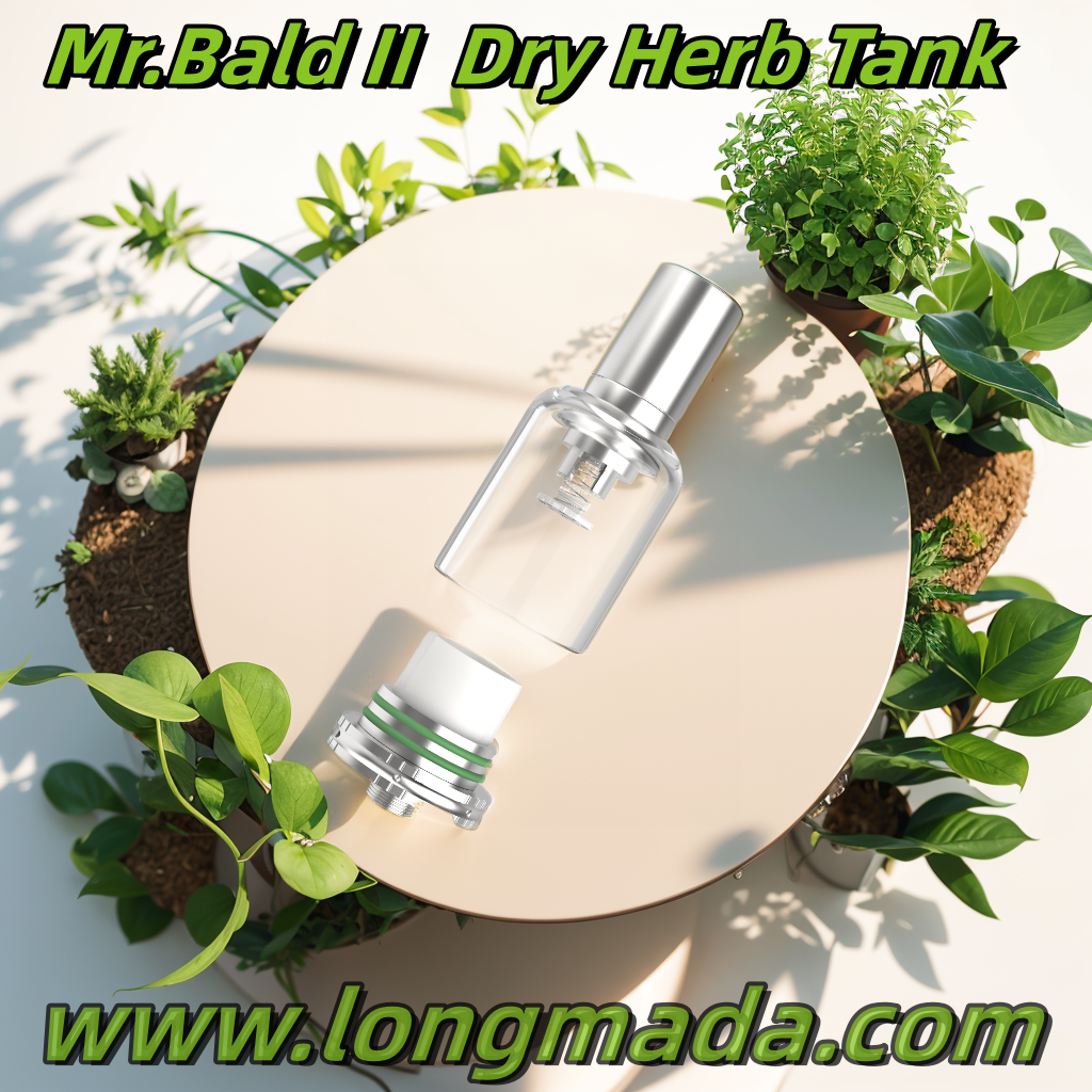 Introducing the Mr.Bald II  Dry Herb Tank: A Revolution in Dry Herb Vaporization