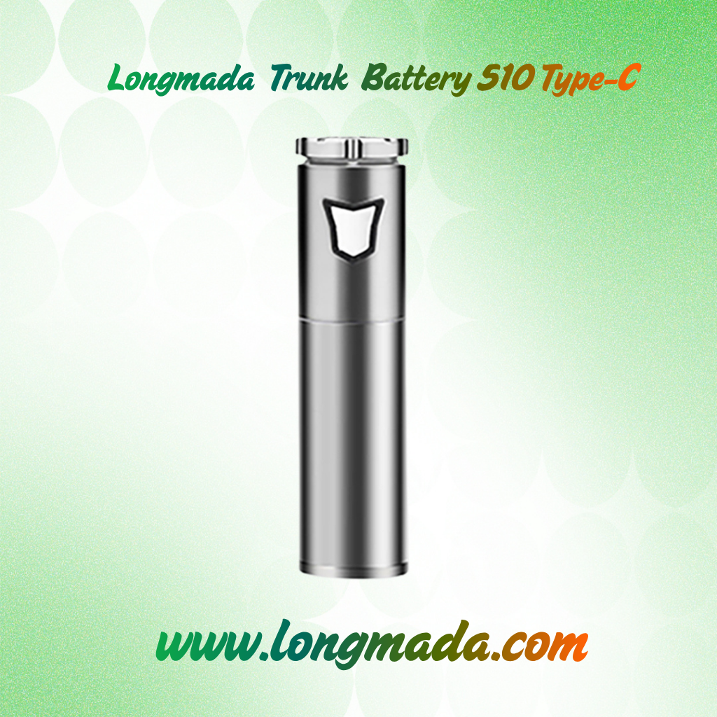 New Type-C Longmada Trunk Battery: A Powerful 510 Thread Battery Upgrade