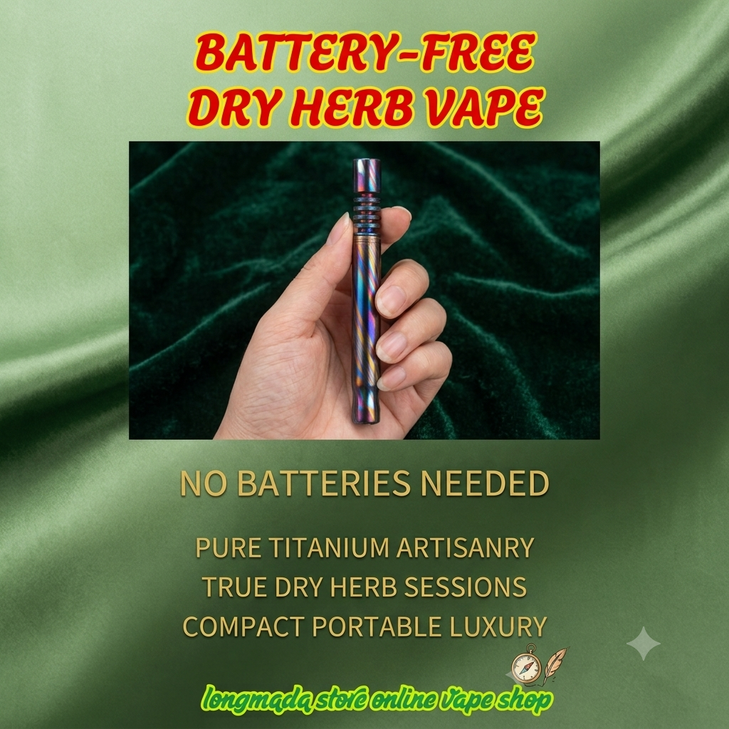 Damascus Titanium Dry Herb Vaporizer Guide: Unpowered Flame & Induction Vaping