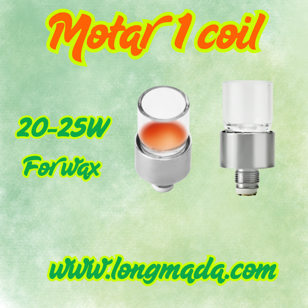 Longmada Motar vape coil heating at 20W