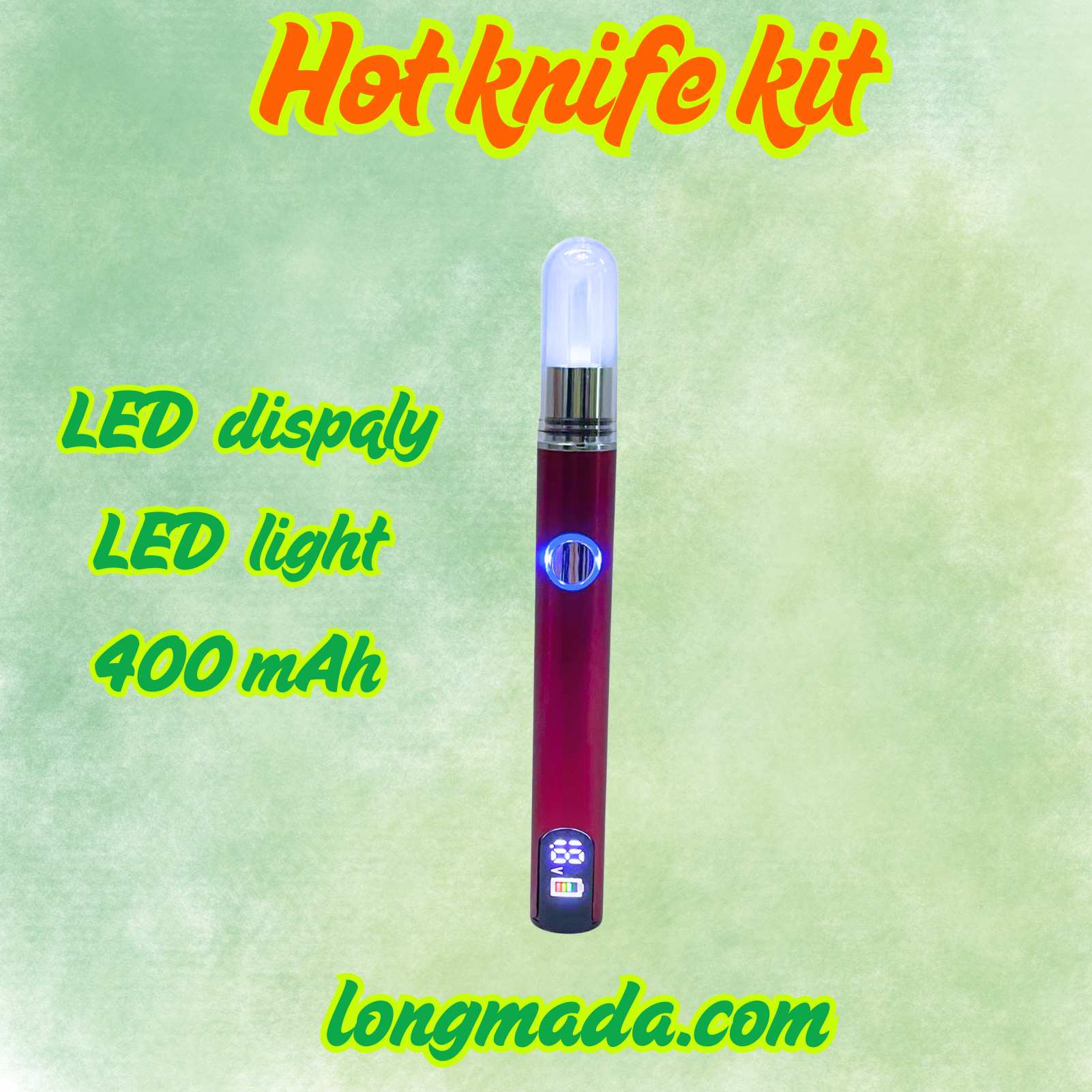 Longmada Hot Knife Kit with LED and Display Screen