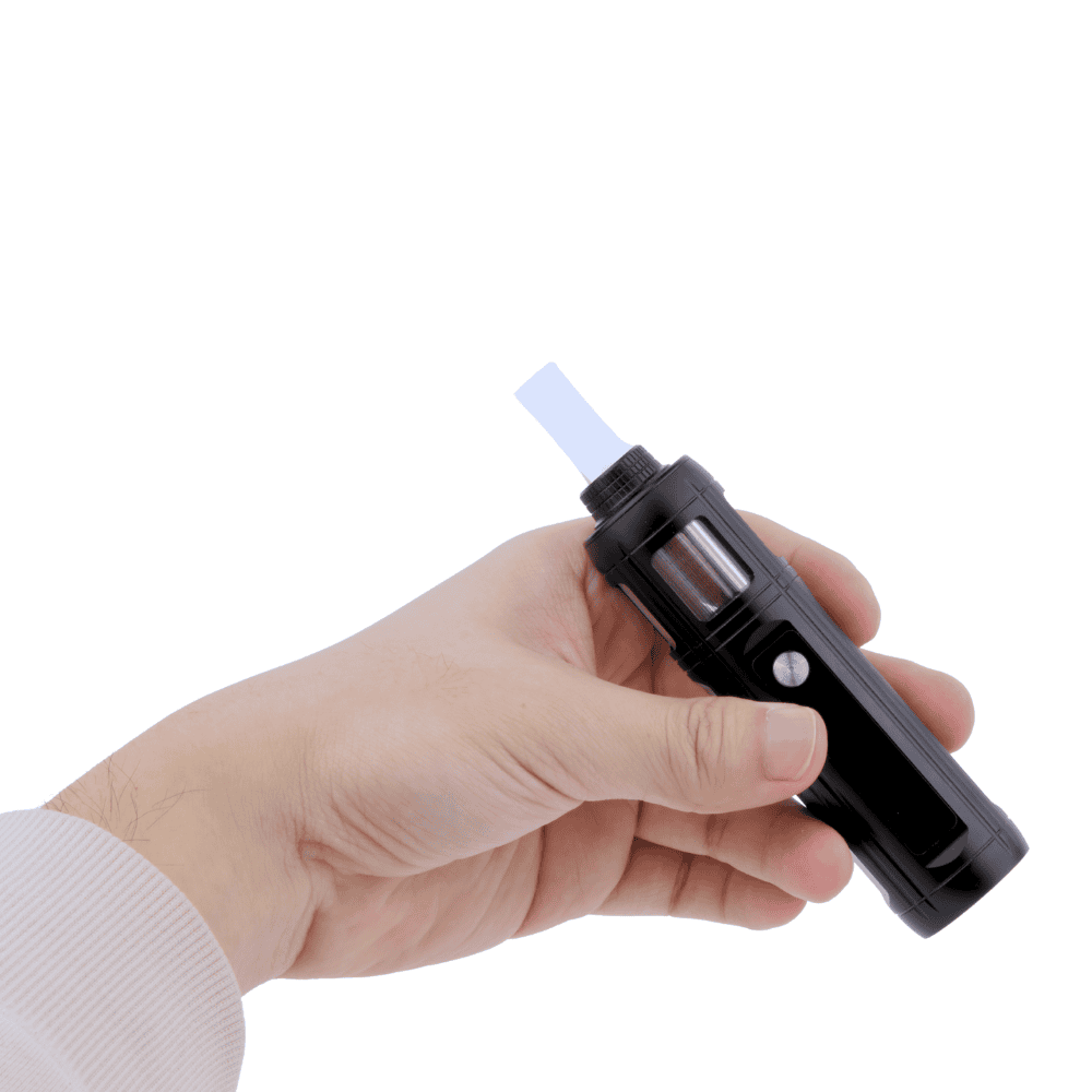 Longmada Crystal Pro Full Quartz Glass Dry Herb Vaporizer （1Kit）