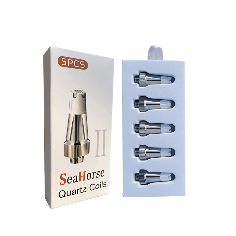 Longmada Quartz Coil for Lookah Seahorse Ⅱ Quartz Tips Replacement Accessories Parts for LK (5Pcs/Pack)