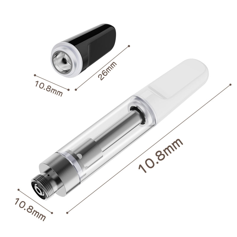 Longmada H10 CBD Cartridge Used for CBD Oil H10 ceramic coil vape cartridge 0.5ml(100pcs)