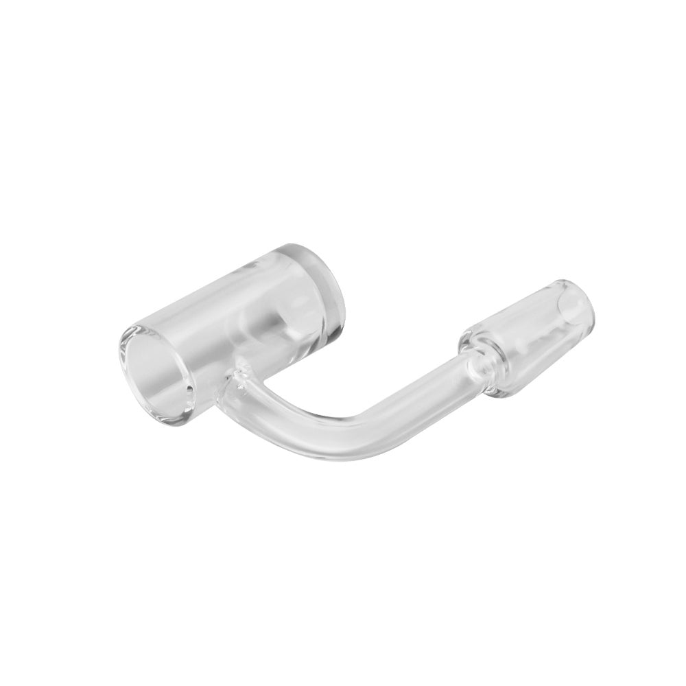 High clarity quartz glass surface of 14mm banger