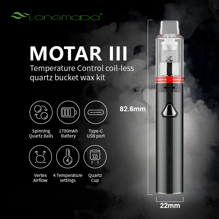 Longmada Motar 3 Temperatura Vape Inteligente Con 4 Modos