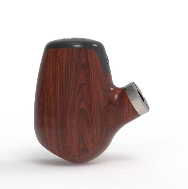Retro Wood 510 Box Mod | 1000mAh Touch Screen OLED Vape Battery