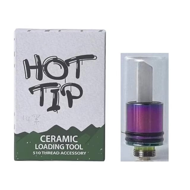 Hot Knife Ceramic Tip - Dab Tool Melt Wax Accessory, Hot Knife Cutting Head for 510 Thread