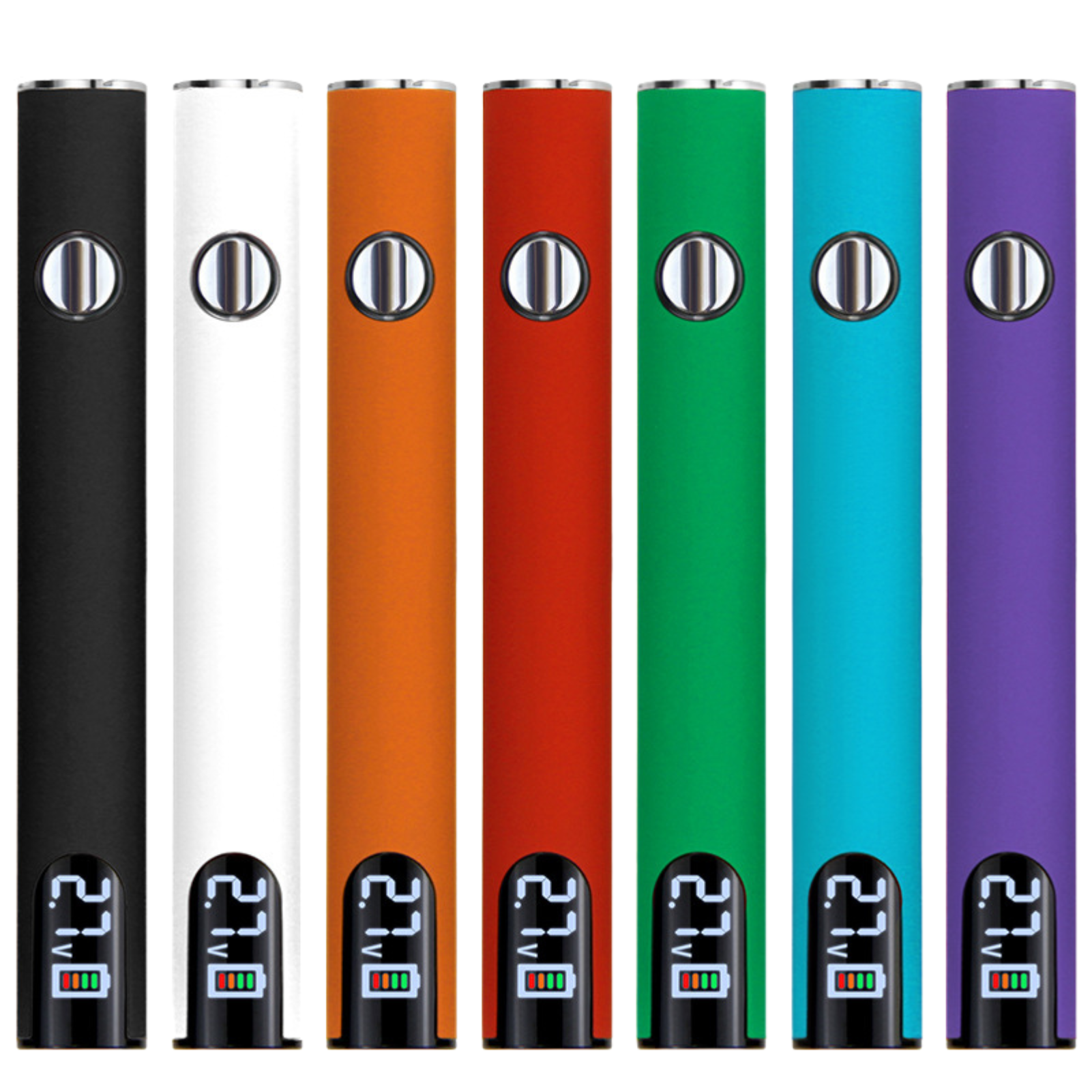 Longmada 14mm 510 thread LED digital display cbd battery variable voltage 650mAh(1PC)