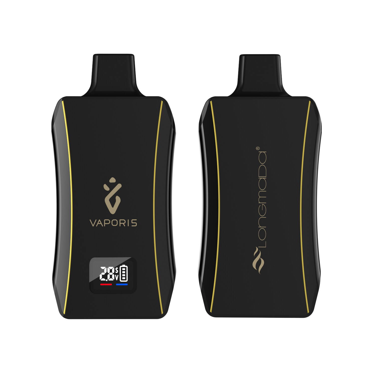 Vaporis dual CBD vape pen with LCD display