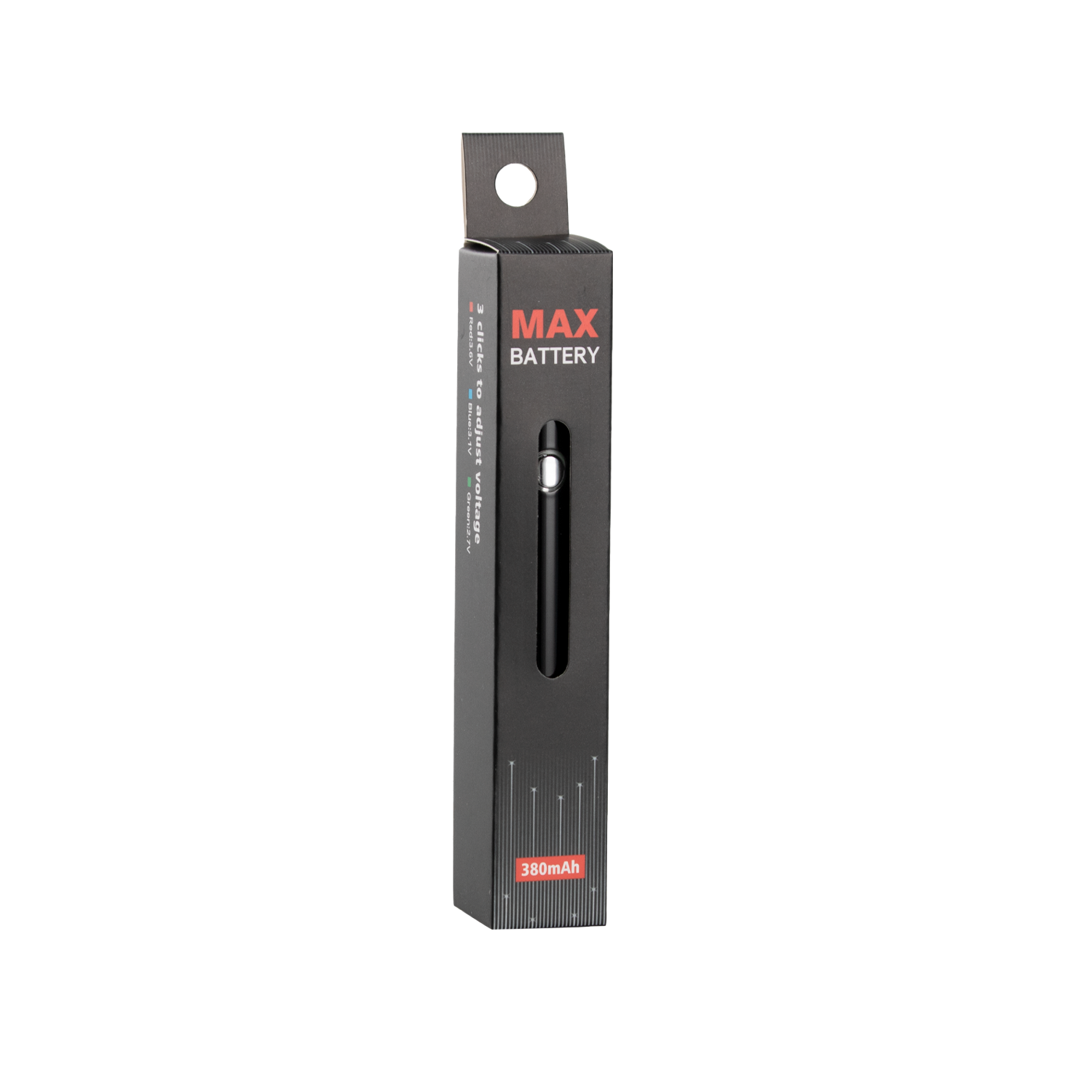 Longmada K10 380mAh Adjustable Voltage 510 Battery for Oils and CBD