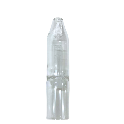 Longmada Mini Glass Pipe Water Filter for Motar 3 Wax Vaporizer