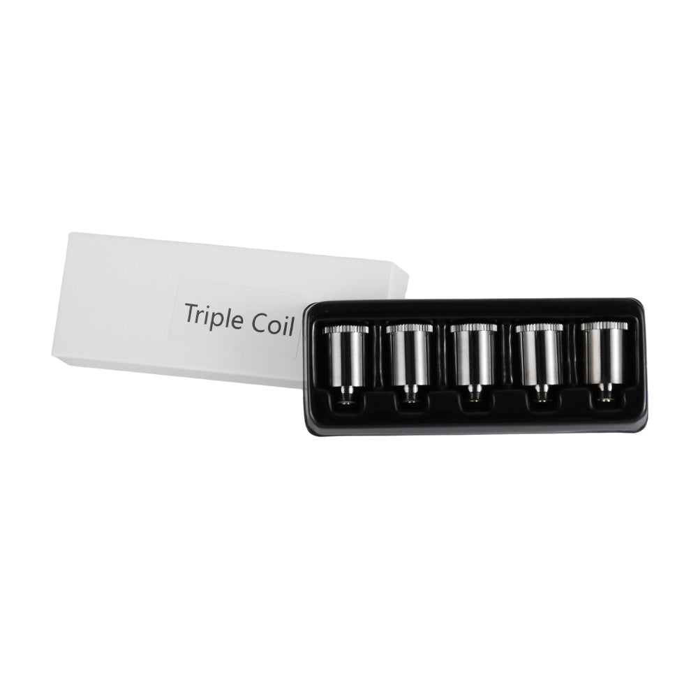 Longmada triple quartz rod coils for A4 B4 atomizer