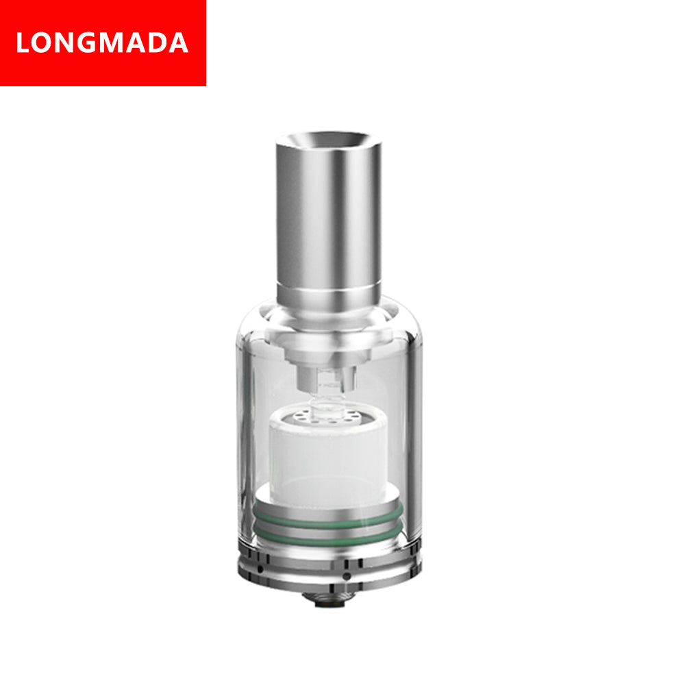 Longmada Mr. Bald II Dry Herb Tank Stainless Steel Version