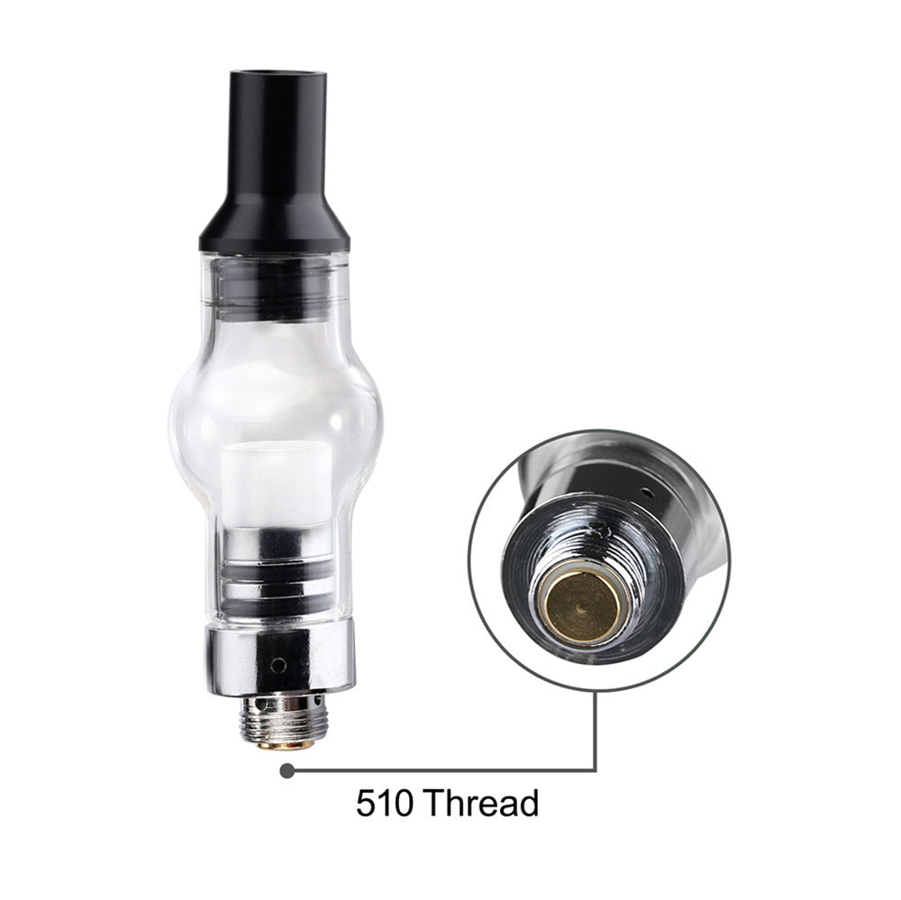 Mini Globefish Wax Atomizer | Ceramic Coil & Pyrex Glass 510 Tank