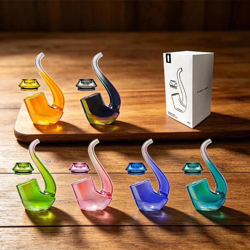 Electroplated Glass Pipe for Puffco Proxy | 6 Vibrant Colors