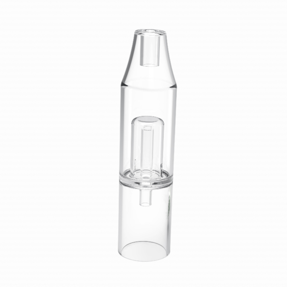 Longmada crystal water bubbler glass pipe for wax