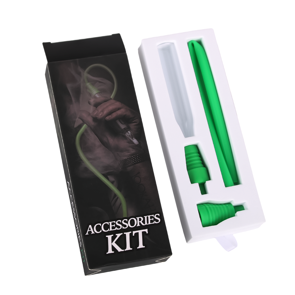 Lookah Seahorse Pro Accessory Kit with Horse Hose and glass mouthpiece