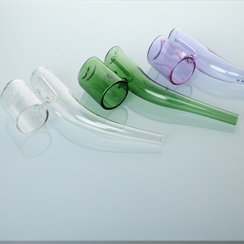 curved-mouthpiece-and-water-percolation-chamber-in-emerald-green-glass