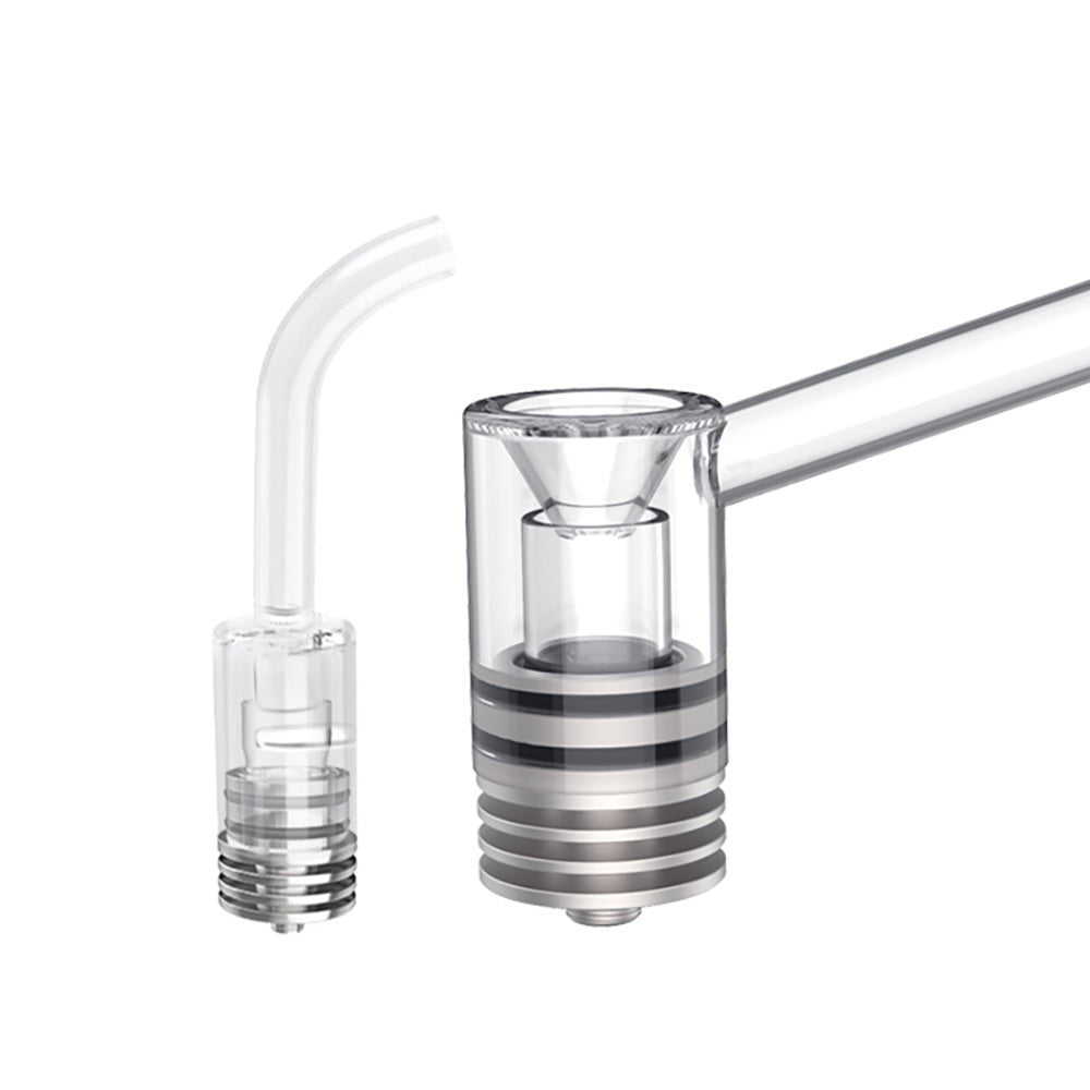 Longmada Motar 1 and Motar 2Glass Mouthpiece With Vaporizor For Wax and Herb