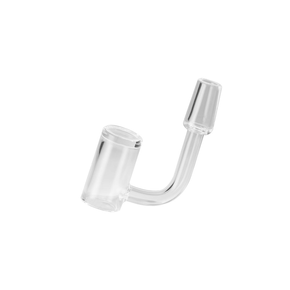 High clarity quartz glass surface of 14mm banger