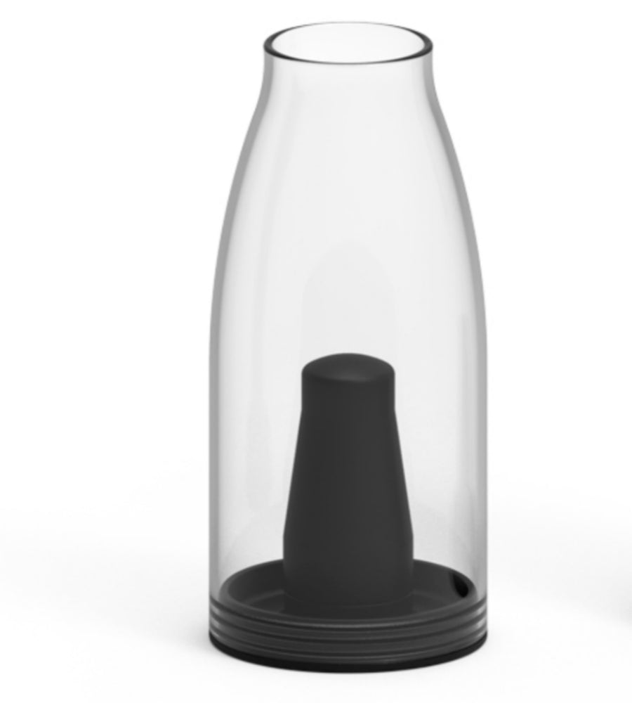 Replacement glass A4 B4 for tabletop vaporizer and vapor cup