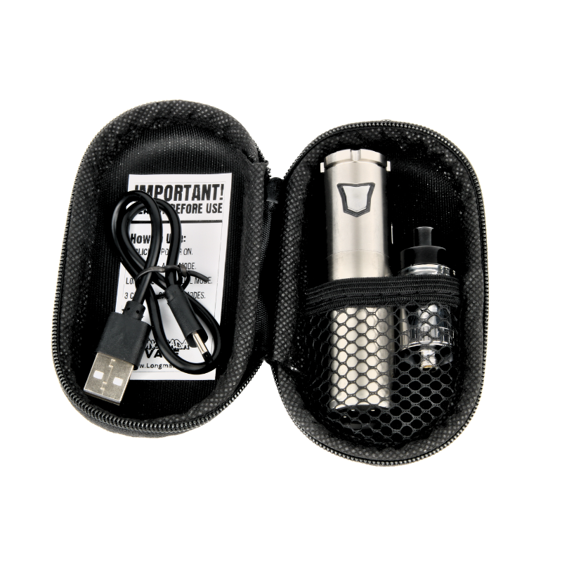 Portable vape pen with large battery