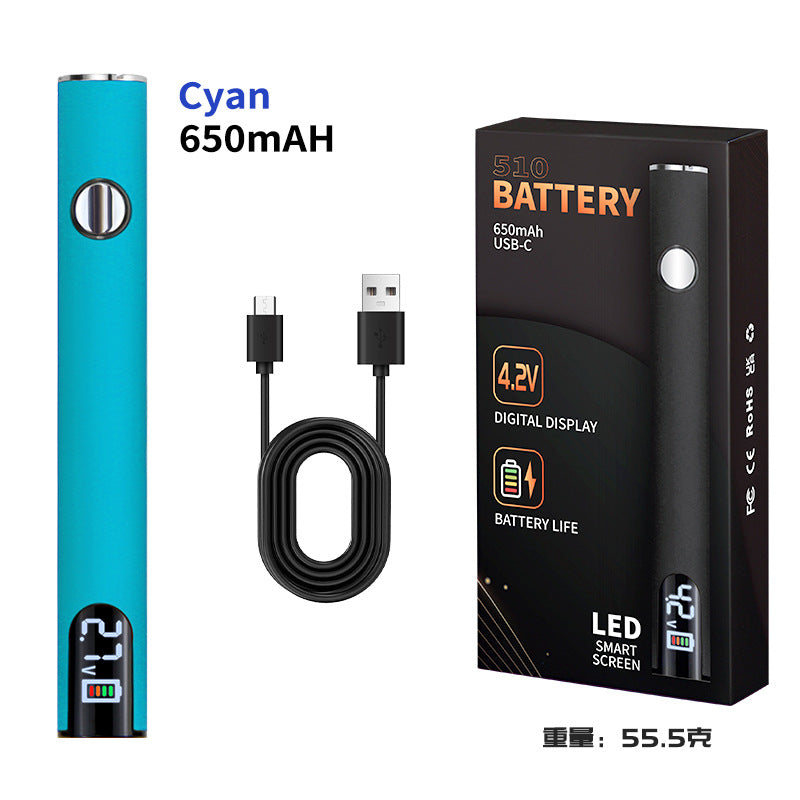 Digital countdown timer battery for carts
