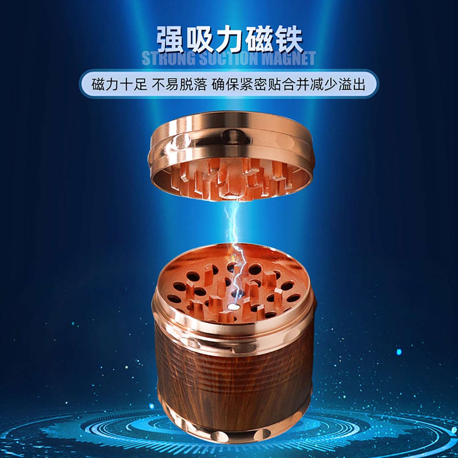Longmada wood Cigarette Grinder